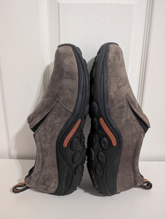 Merrell Jungle Moc Shoes Mens 11 Wide Gray Suede Slip On 13W J63787W